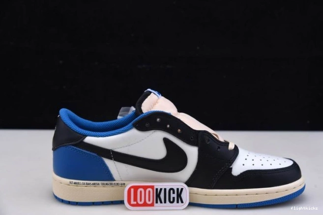 Jordan Low Fragment Scott Air 1 Design x Travis Retro x DM7866-140 1214